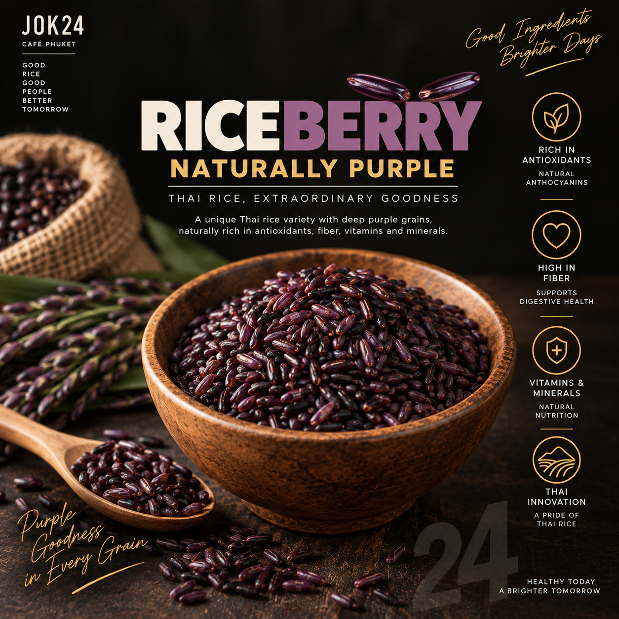 Riceberry  Naturally Purple