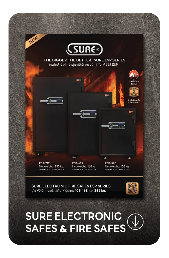SURE ELECTRONIC SAFES & FIRE SAFES