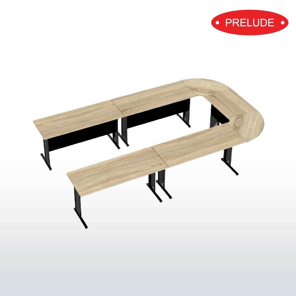 ชุดโต๊ะประชุม 9-11 ที่นั่ง หัวโต๊ะ 80 SMART EXTRA