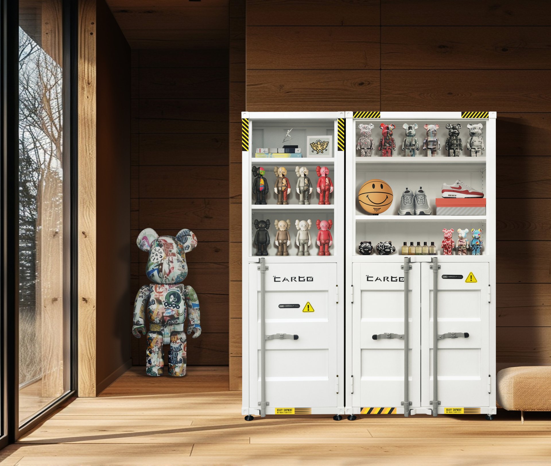 THE COLLECTOR'S ROOM ห้องของนักสะสม CARGO เฟอร์นิเจอร์คอนเทนเนอร์ THE COLLECTOR'S ROOM ห้องของนักสะสม CARGO เฟอร์นิเจอร์คอนเทนเนอร์