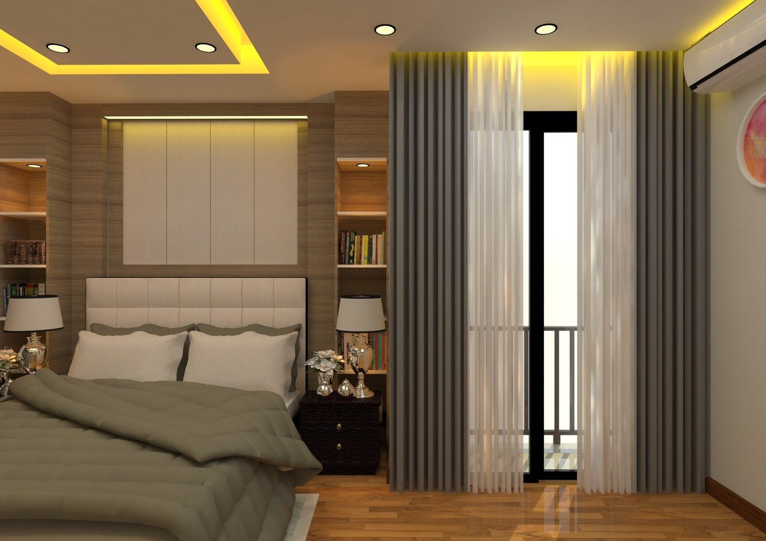 เทคนิค แต่งห้องนอนให้ดูกว้าง เทคนิค แต่งห้องนอนให้ดูกว้าง