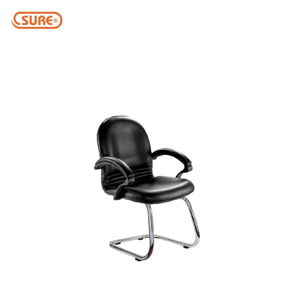 เก้าอี้รับรอง OMEGA (มีท้าวแขน) (ขาโครเมี่ยม)