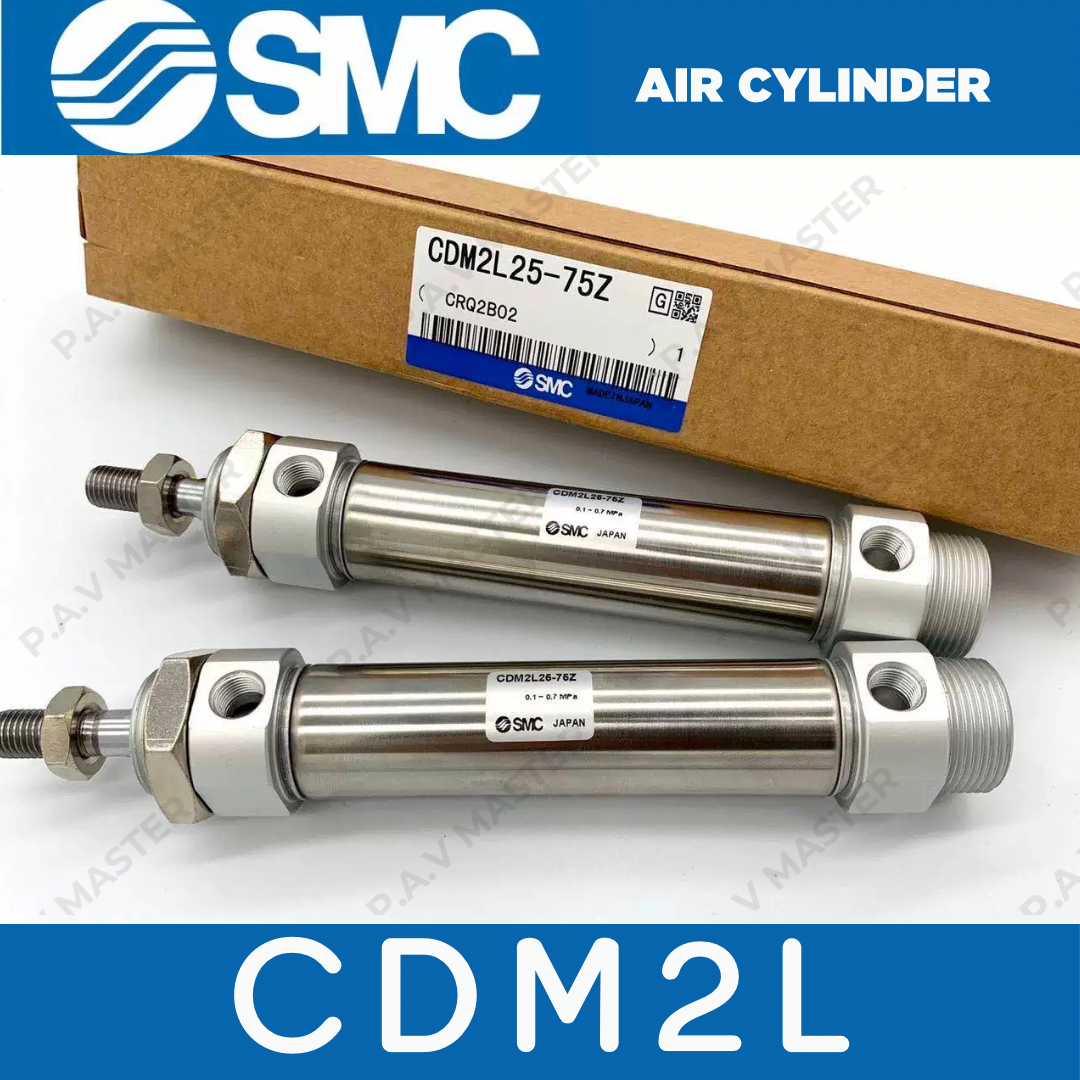 SMC Air cylinder Series CDM2 Standard Double Acting