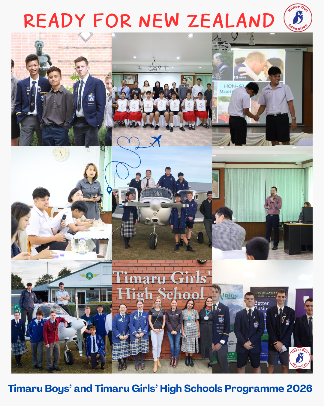 เตรียมเดินทางสู่นิวซีแลนด์ 