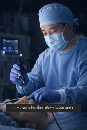 หาสาเหตุของนอนกรนด้วย DISE ..การส่องกล้องขณะหลับ