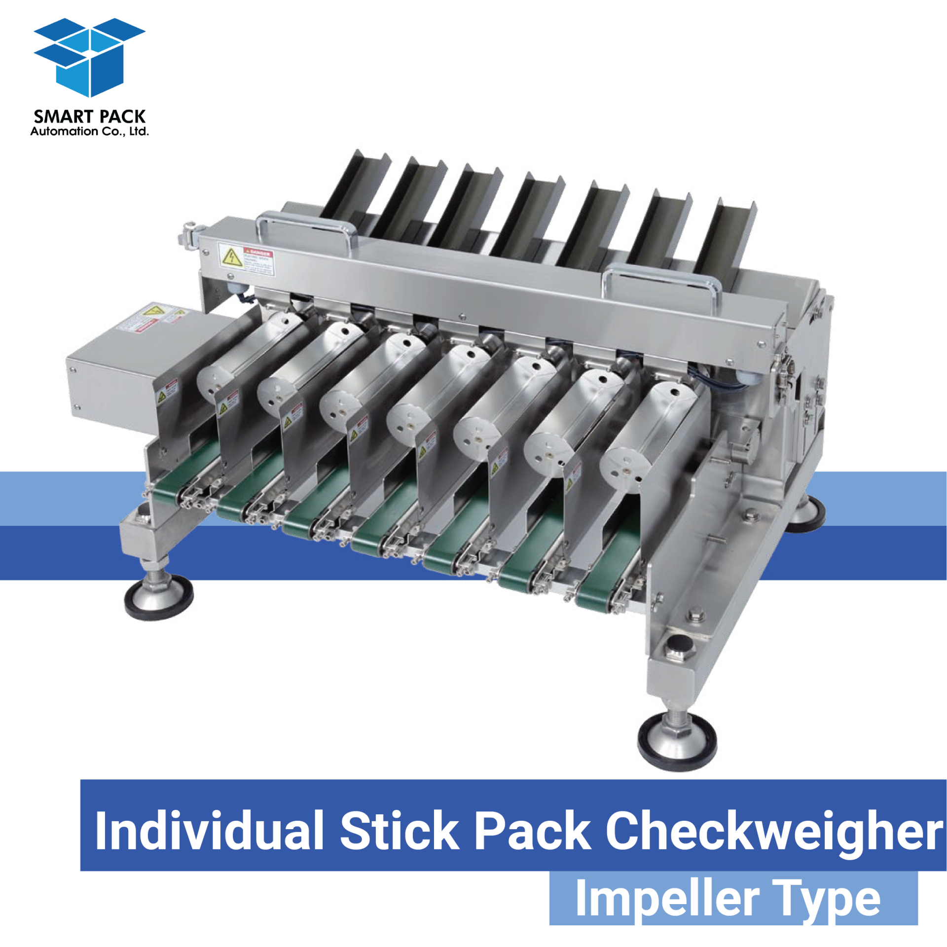 Individual Stick Pack Checkweigher (Impeller Type) Individual Stick Pack Checkweigher (Impeller Type)