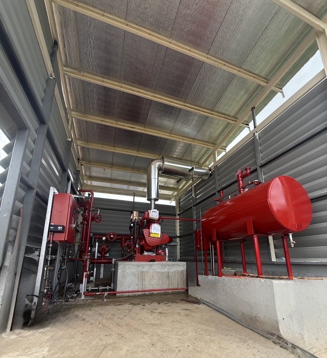 Fire pump sytems,Gateway Floating Solar Project,Chachoengsao,Takachiho Fire,Security & Services