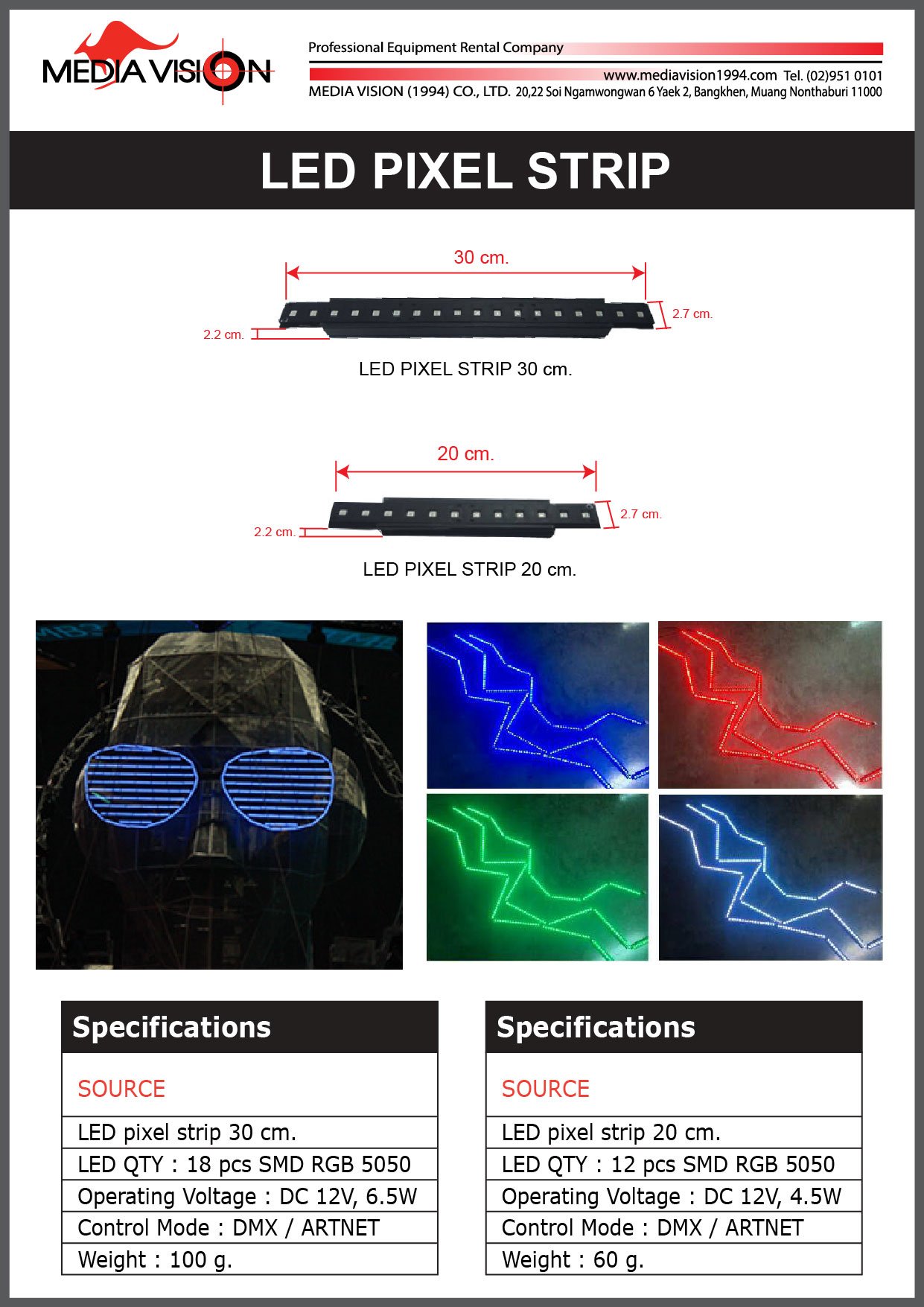 LED PIXEL STRIP 