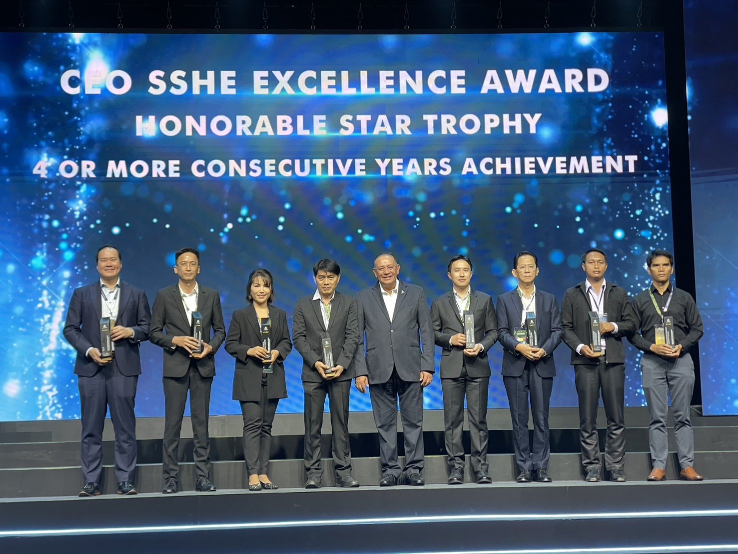 CEO Award for SSHE Excellence in 2024 PTTEP SSHE FORUM  CEO Award for SSHE Excellence in 2024 PTTEP SSHE FORUM