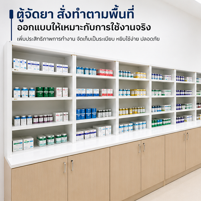 ห้องจ่ายยาที่ดี เริ่มจากการจัดวางที่ใช่ 