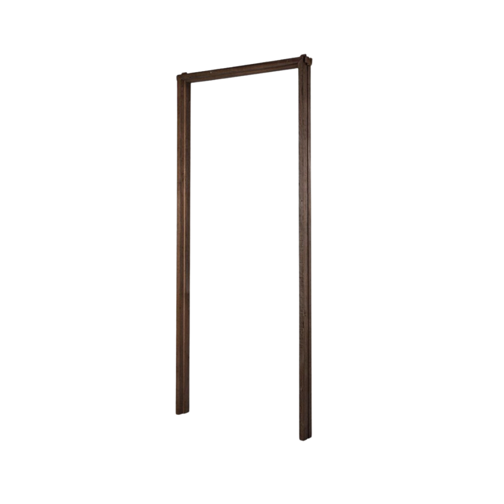 วงกบประตูเรดวู้ด Walnut Hardwood Door Frame Interior Door