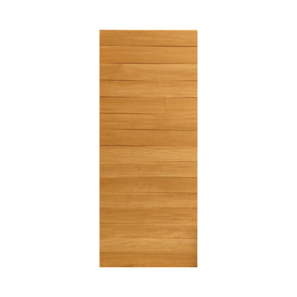 ardwood Door Interior Horizontal Modern Teak