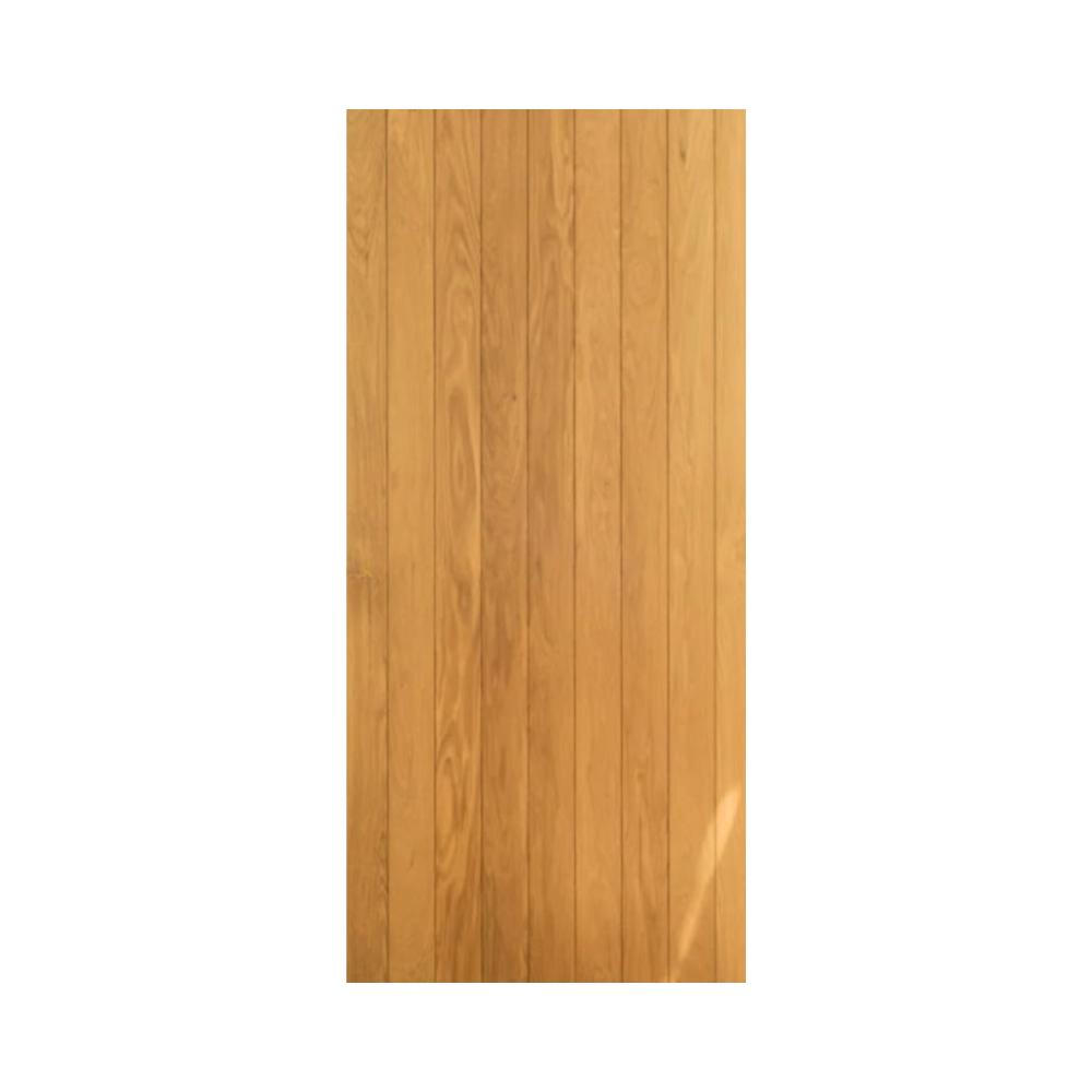 Hardwood Door Interior Modern Vertical Teak