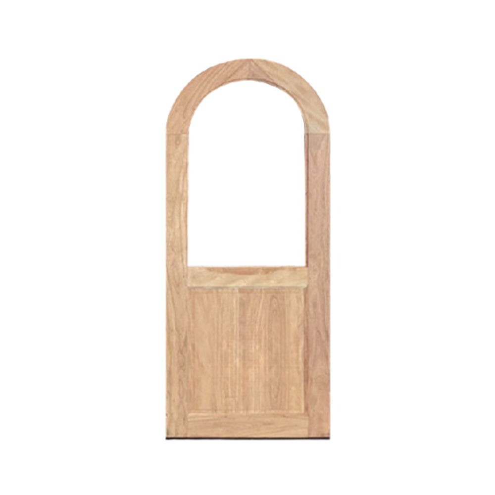 Hardwood Door Interior Spanish 1 panel Natural