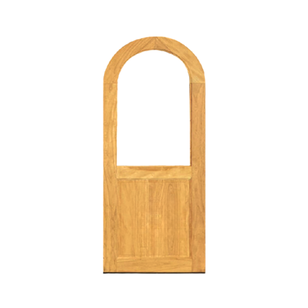 Hardwood Door Interior Spanish 1 panel Teak