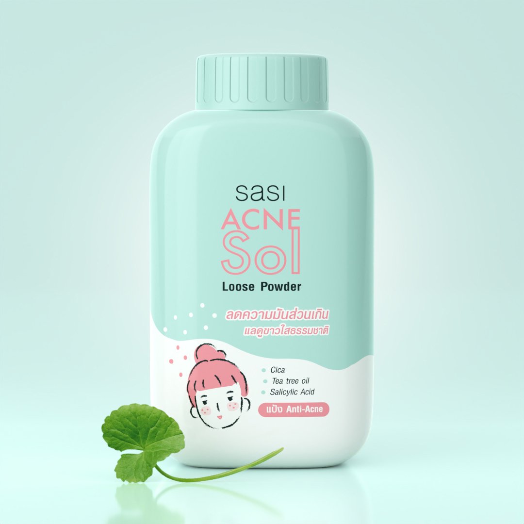 3D Packshot :Sasi Acne Sol