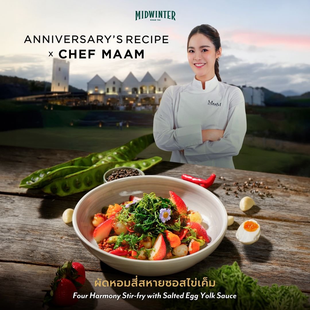 Midwinter teams up with 'Chef Maam - Chanidapha Parrinit'