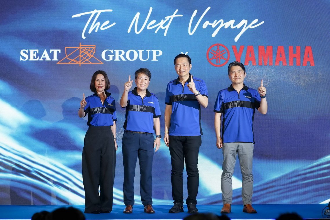 ยามาฮ่าร่วมแสดงความยินดี เปิดอาณาจักร SEAT BOAT PATTAYA