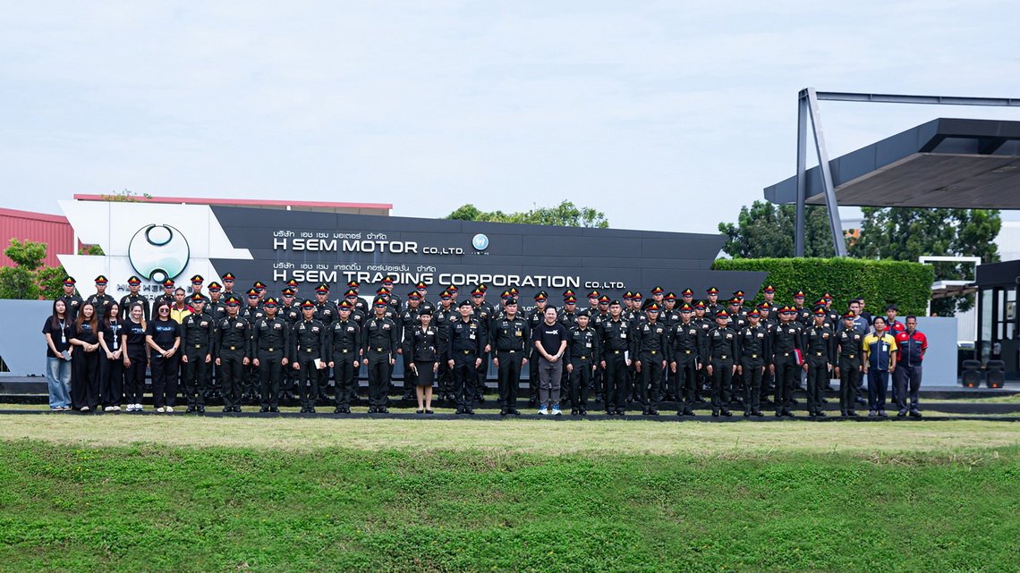 โรงเรียนนายร้อยพระจุลจอมเกล้าเยี่ยม เอช เซม มอเตอร์ เปิดประสบการณ์เรียนรู้นวัตกรรมยานยนต์ไฟฟ้า โรงเรียนนายร้อยพระจุลจอมเกล้าเยี่ยม เอช เซม มอเตอร์ เปิดประสบการณ์เรียนรู้นวัตกรรมยานยนต์ไฟฟ้า