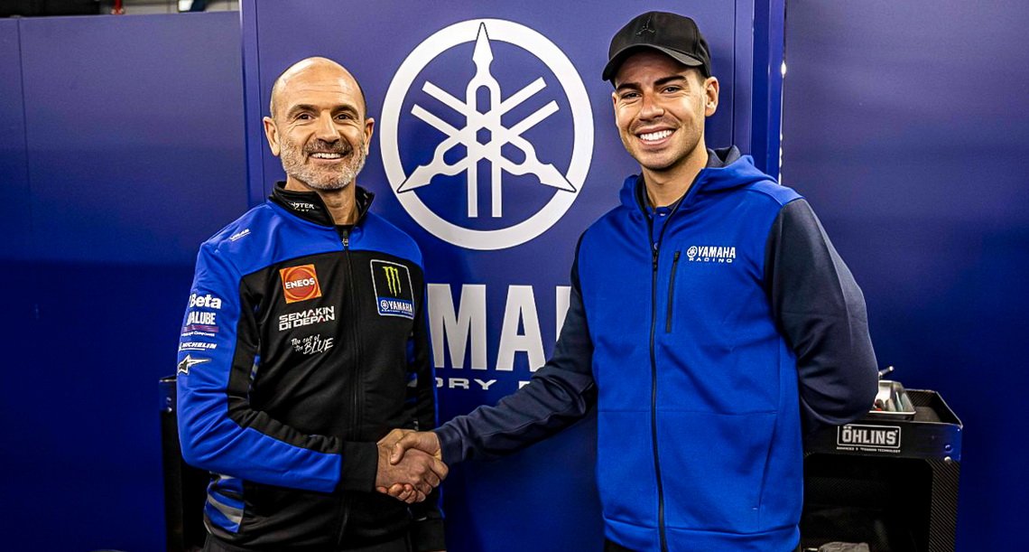 ยามาฮ่า เซ็นสัญญา เฟอร์นันเดซ เป็นนักบิดทดสอบ โมโตจีพี 2025 ยามาฮ่า เซ็นสัญญา เฟอร์นันเดซ เป็นนักบิดทดสอบ โมโตจีพี 2025