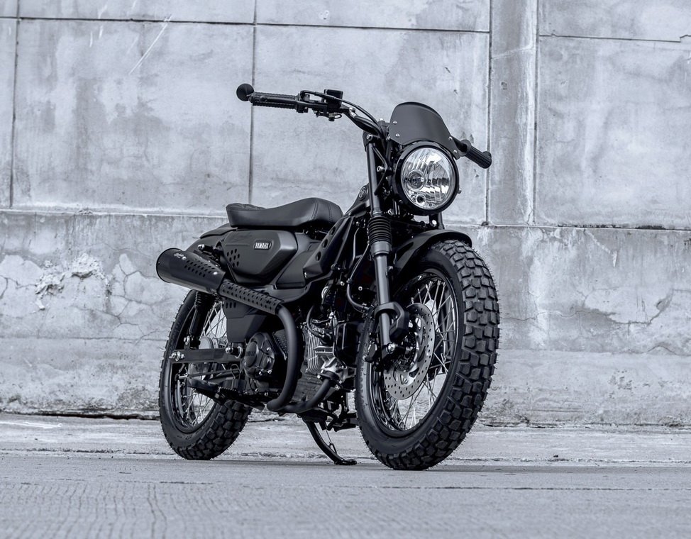 Pg 1 Cafe Racer Build New YAMAHA PG-1 Custom Inspiration Modern Retro สะกดทุกสายตา by K-Speed