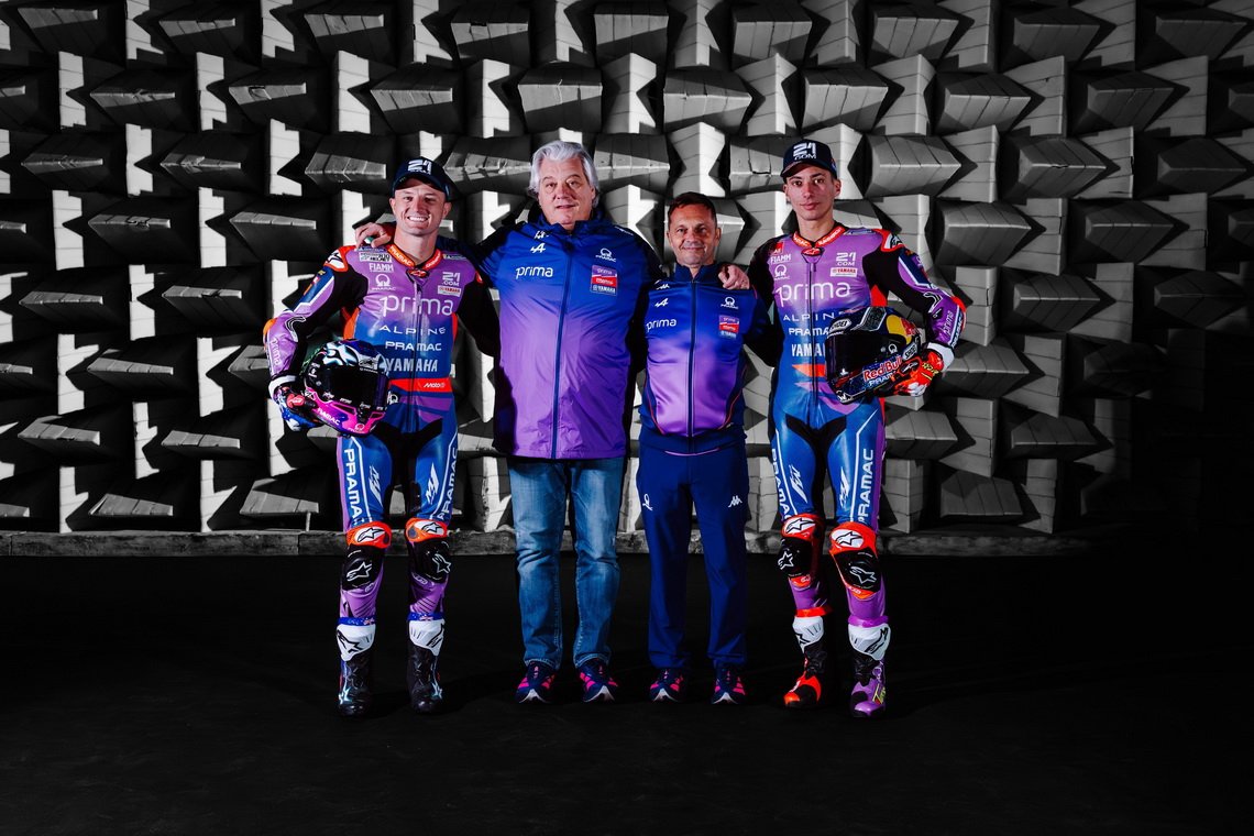 Prima Pramac เปิดตัวไลน์อัปลุยศึกโมโตจีพี 2026 เชื่อมั่น M1 V4 กับ 2 นักแข่ง "มิลเลอร์" - "โทปรัค" ล่าความสำเร็จ พร้อมฉลองครบรอบ 25 ปี ในโมโตจีพี