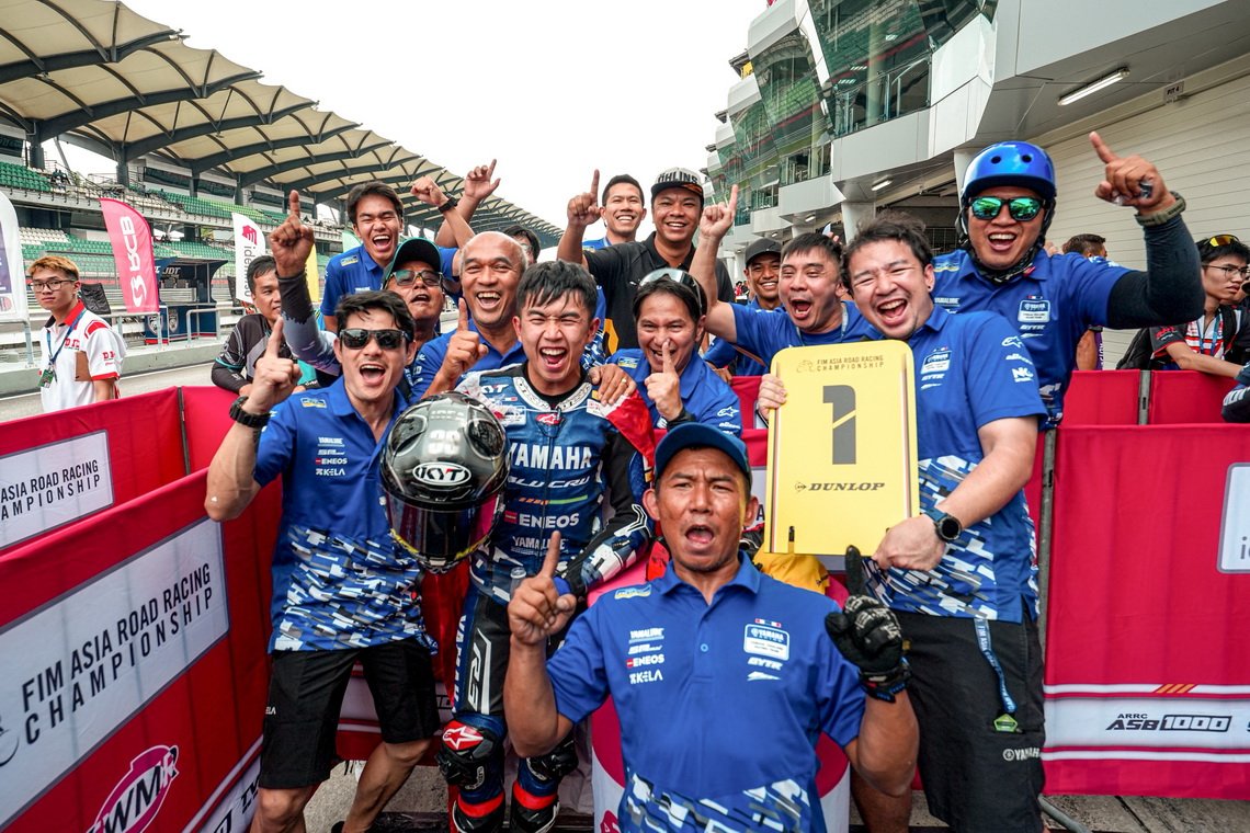 ยามาฮ่า ไทยแลนด์ เรซซิ่ง ทีม เปิดฤดูกาล เอเชีย โร้ดฯ สุดร้อนแรง
