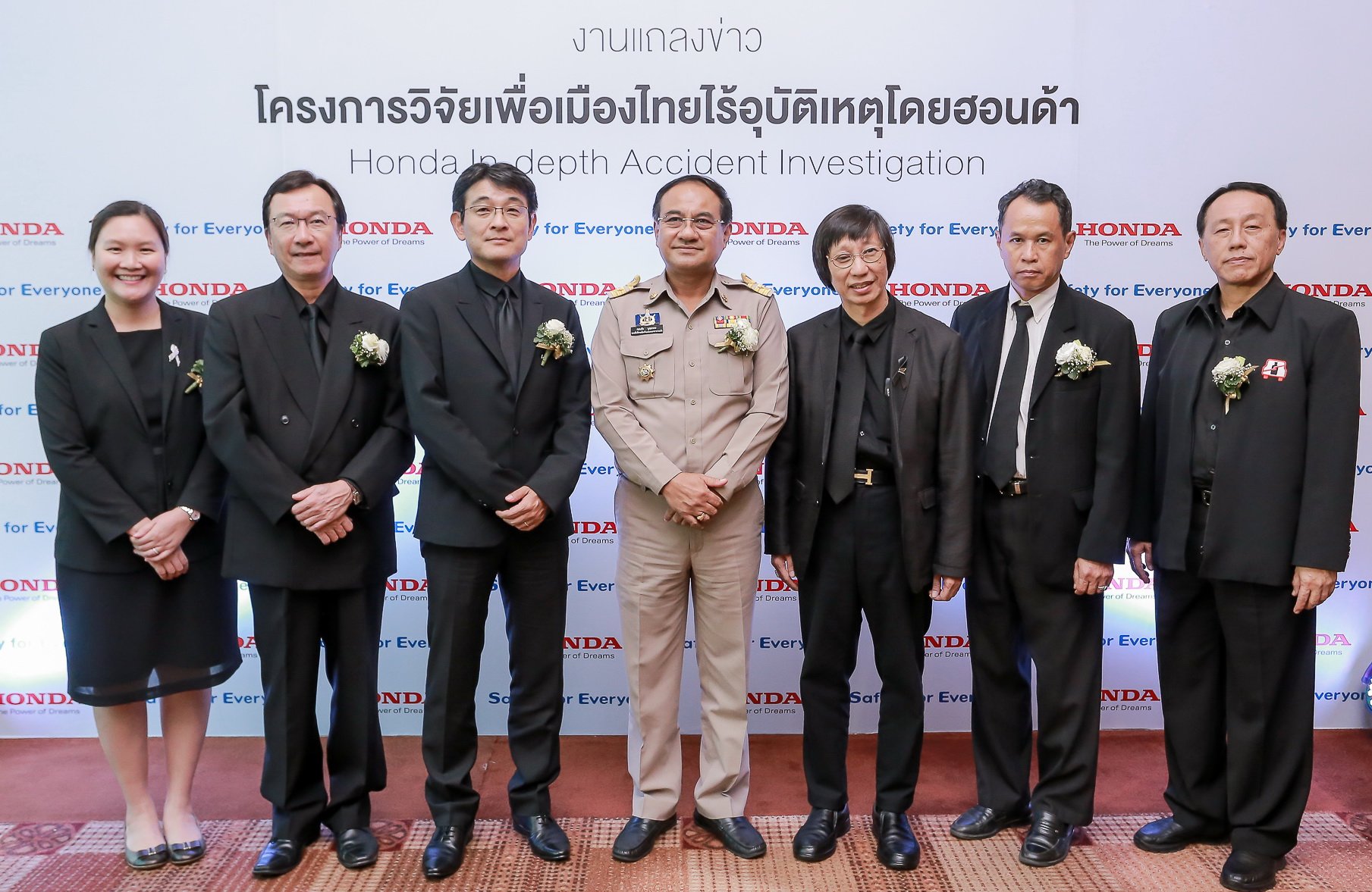 ฮอนด้า เดินหน้าโครงการวิจัยเพื่อเมือง ไทยไร้อุบัติเหตุ  ฮอนด้า เดินหน้าโครงการวิจัยเพื่อเมือง ไทยไร้อุบัติเหตุ