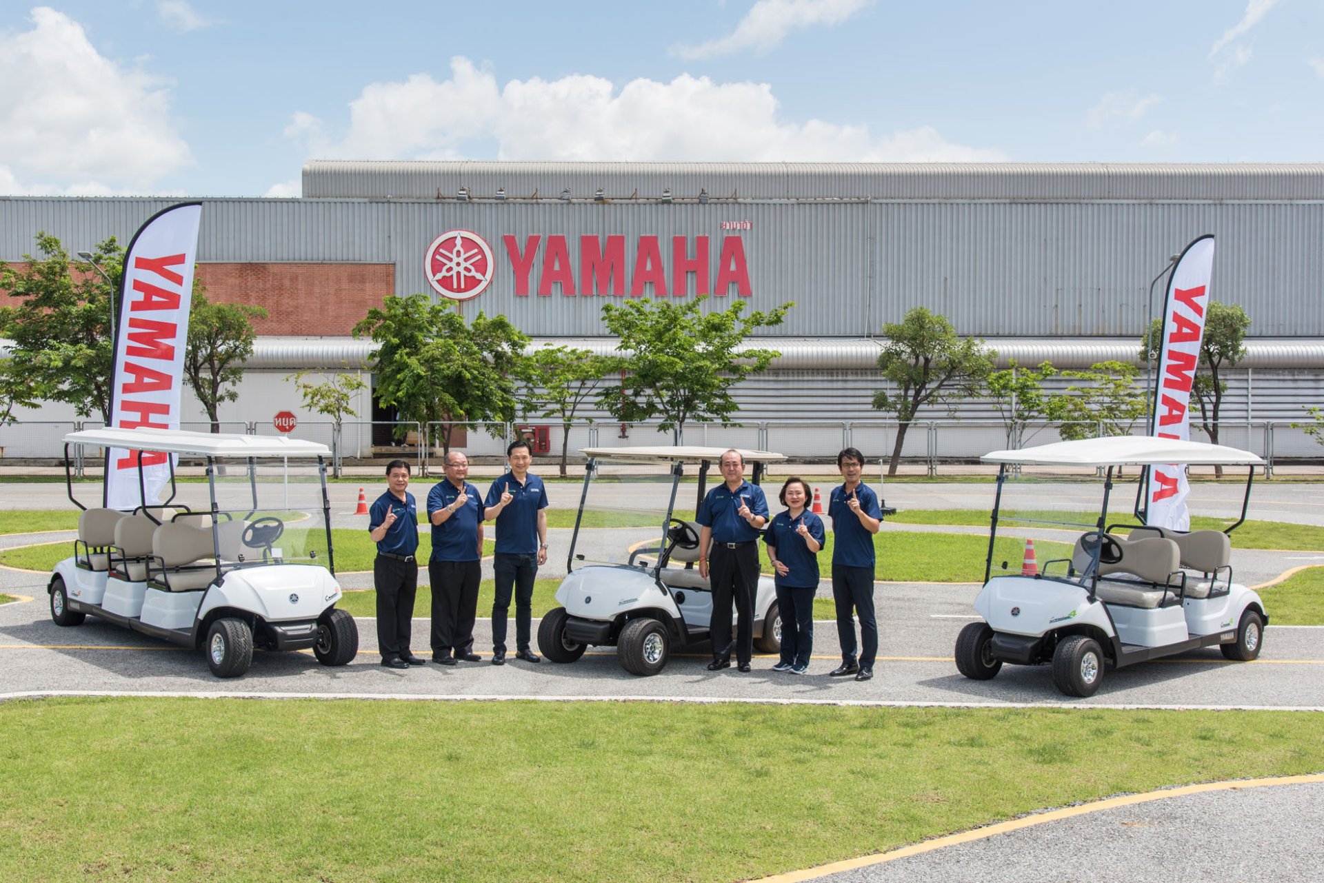ยามาฮ่ารุกตลาดรถกอล์ฟ ตั้งไทยเป็นฐานการผลิต พร้อมจำหน่ายและส่งออก ตั้งเป้าเบอร์หนึ่งตลาดเมืองไทย 