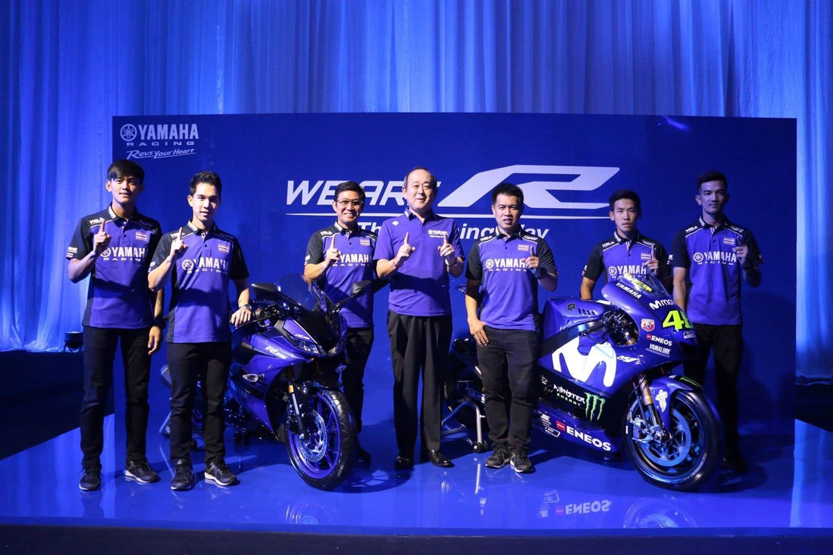 ยามาฮ่าเปิดตัว NEW YZF-R3 & NEW YZF-R25 โฉมใหม่ พร้อมทัพนักบิดชั้นนำของเอเชียร่วมทำการเปิดตัวอย่างยิ่งใหญ่ ที่ประเทศอินโดนีเซีย ยามาฮ่าเปิดตัว NEW YZF-R3 & NEW YZF-R25 โฉมใหม่ พร้อมทัพนักบิดชั้นนำของเอเชียร่วมทำการเปิดตัวอย่างยิ่งใหญ่ ที่ประเทศอินโดนีเซีย