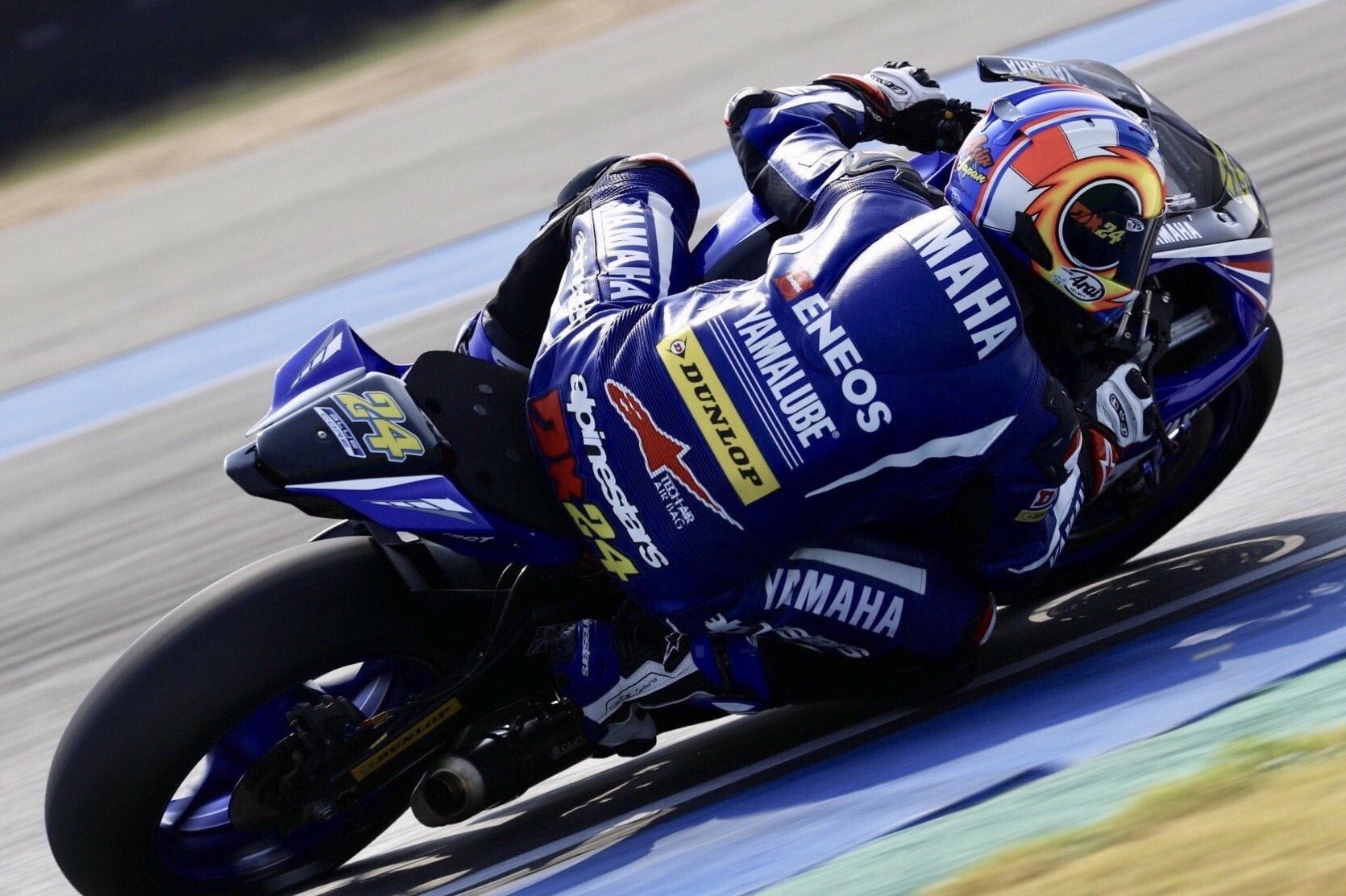 ตั้น - ตี หัวหอกนักบิด ยามาฮ่า ไทยแลนด์ เรซซิ่งทีม กดเวลาติดท๊อป 5 ซ้อมวันแรก ศึกชิงแชมป์เอเชียสนาม 2  ตั้น - ตี หัวหอกนักบิด ยามาฮ่า ไทยแลนด์ เรซซิ่งทีม กดเวลาติดท๊อป 5 ซ้อมวันแรก ศึกชิงแชมป์เอเชียสนาม 2