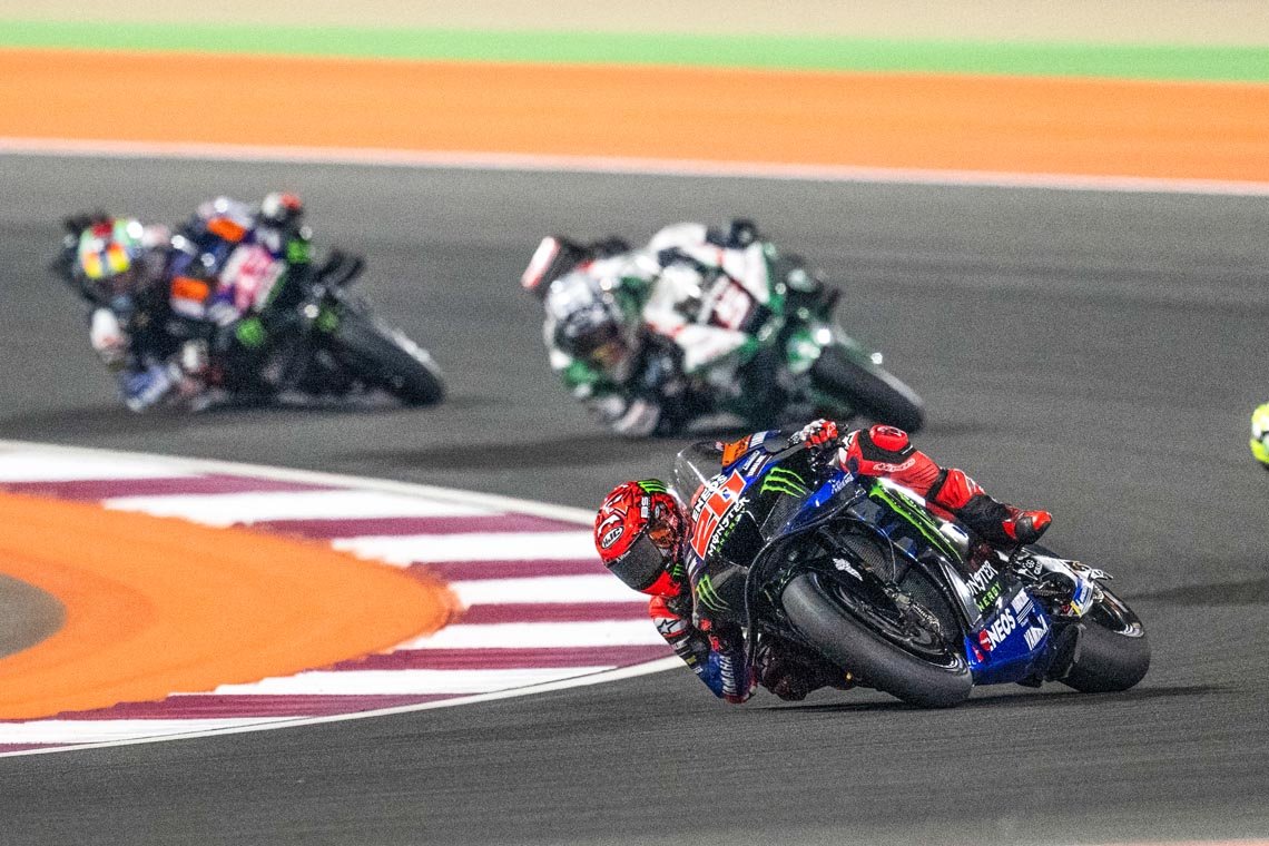 "กวาร์ตาราโร" บู๊แหลกคว้าท็อป 11 โมโตจีพี สนามแรก กาตาร์ "กวาร์ตาราโร" บู๊แหลกคว้าท็อป 11 โมโตจีพี สนามแรก กาตาร์