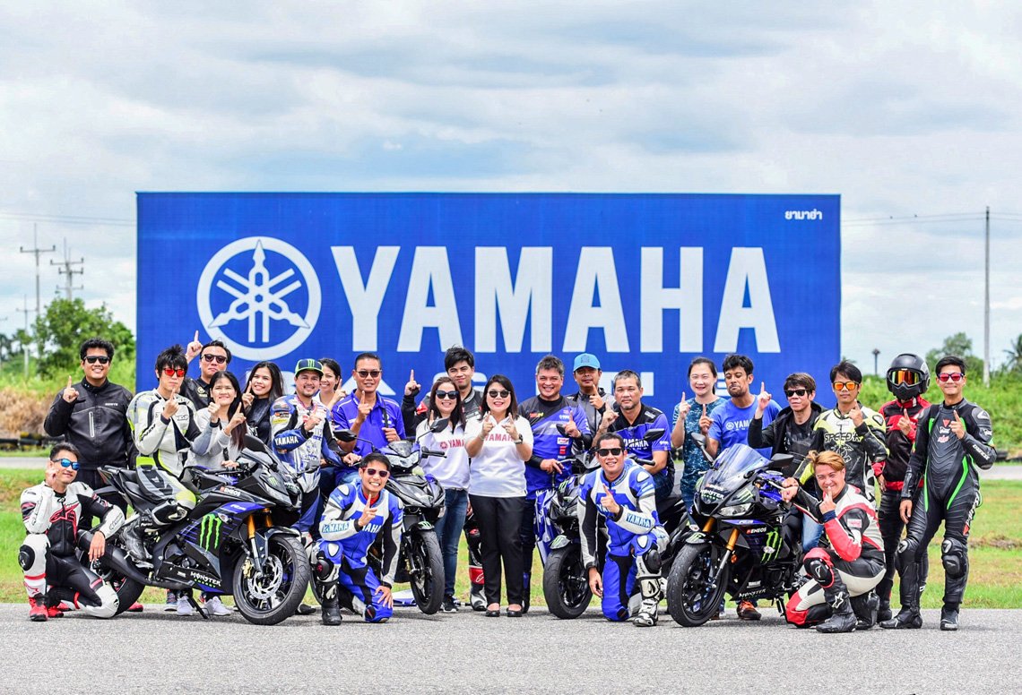 ยามาฮ่าเชิญสื่อมวลชนร่วมทดสอบ 4 รุ่นใหม่สไตล์ MotoGP Edition สัมผัสเรซซิ่งฟีลรถแข่งระดับโลก ยามาฮ่าเชิญสื่อมวลชนร่วมทดสอบ 4 รุ่นใหม่สไตล์ MotoGP Edition สัมผัสเรซซิ่งฟีลรถแข่งระดับโลก
