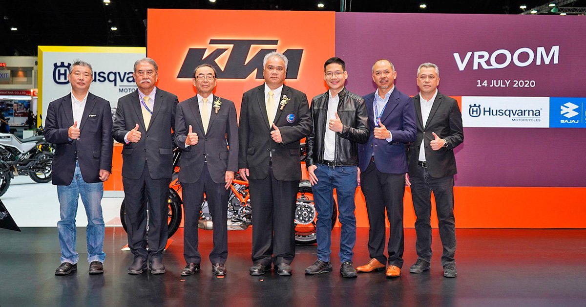 “วรูม ไทยแลนด์” รุกตลาดครึ่งปีหลังส่ง 3 แบรนด์รถจักรยานยนต์ระดับโลก KTM-Husqvarna-BAJAJ “วรูม ไทยแลนด์” รุกตลาดครึ่งปีหลังส่ง 3 แบรนด์รถจักรยานยนต์ระดับโลก KTM-Husqvarna-BAJAJ