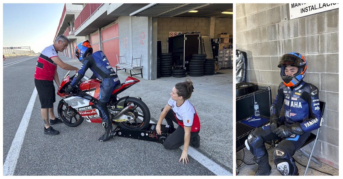 "ไทยยามาฮ่า" ส่ง "ไอเดีย-กฤตภัทร" เก็บตัวเทสต์ โมโตทรี แดนกระทิงดุเตรียมลุยศึก ไทยแลนด์ กรังด์ปรีซ์ "ไทยยามาฮ่า" ส่ง "ไอเดีย-กฤตภัทร" เก็บตัวเทสต์ โมโตทรี แดนกระทิงดุเตรียมลุยศึก ไทยแลนด์ กรังด์ปรีซ์