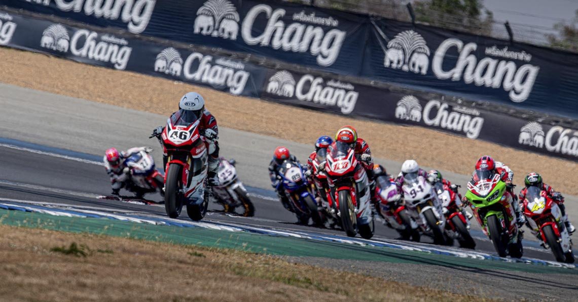 ศึกสองล้อชิงเจ้าเอเชีย! Asia Road Racing เตรียมระเบิดความมันส์สนามสุดท้าย ตัดสินแชมป์แห่งทวีป 1-3 ธ.ค.นี้ ที่ "สนามช้างฯ" ศึกสองล้อชิงเจ้าเอเชีย! Asia Road Racing เตรียมระเบิดความมันส์สนามสุดท้าย ตัดสินแชมป์แห่งทวีป 1-3 ธ.ค.นี้ ที่ "สนามช้างฯ"