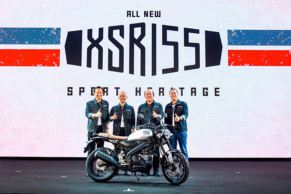ยามาฮ่าตอกย้ำความเป็นผู้นำ สร้างตลาด SPORT HERITAGE เปิดตัวรถจักรยานยนต์รุ่นใหม่ ALL NEW YAMAHA XSR155 ครั้งแรกของโลก ยามาฮ่าตอกย้ำความเป็นผู้นำ สร้างตลาด SPORT HERITAGE เปิดตัวรถจักรยานยนต์รุ่นใหม่ ALL NEW YAMAHA XSR155 ครั้งแรกของโลก