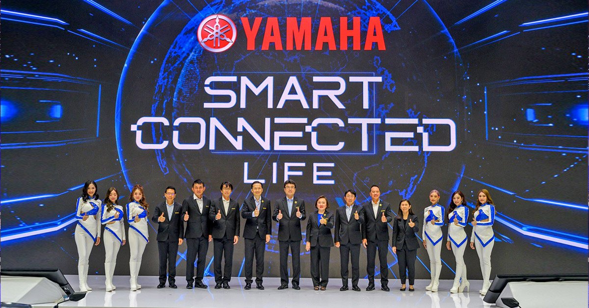 ยามาฮ่ายกทัพลุยมอเตอร์โชว์ชูคอนเซปต์ YAMAHA-SMART CONNECTED LIFE เปิดโฉมใหม่ 5 รุ่น New NMAX Connected นำทัพ ผสานเทคโนโลยี Y-Connect