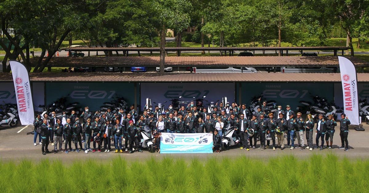 “ยามาฮ่า” จัดทริปทดสอบ E01 โชว์สมรรถนะรถจักรยานยนต์ไฟฟ้า ครั้งแรกในอาเซียน “ยามาฮ่า” จัดทริปทดสอบ E01 โชว์สมรรถนะรถจักรยานยนต์ไฟฟ้า ครั้งแรกในอาเซียน