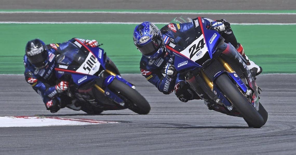 "ไทยยามาฮ่า" กระหึ่ม เซปังฯ "ตี-แสตมป์" บิดหาย คว้าวัน-ทู รุ่นใหญ่ ARRC "ไทยยามาฮ่า" กระหึ่ม เซปังฯ "ตี-แสตมป์" บิดหาย คว้าวัน-ทู รุ่นใหญ่ ARRC