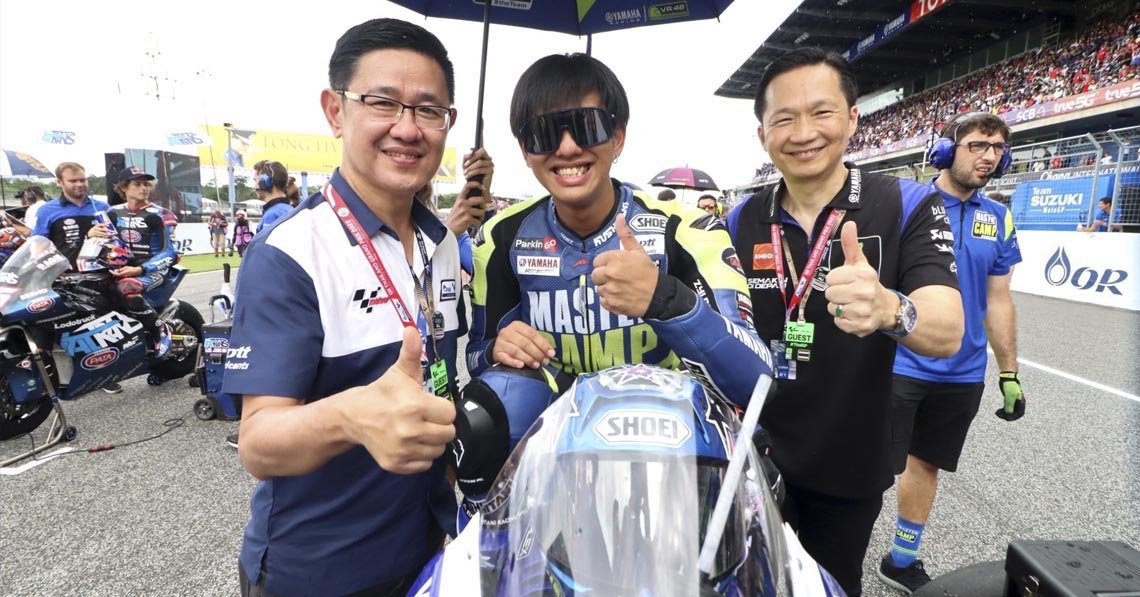 "เขมินท์" กำลังใจเต็มร้อยพร้อมเดินหน้าลุย โมโตทู ออสเตรเลีย "เขมินท์" กำลังใจเต็มร้อยพร้อมเดินหน้าลุย โมโตทู ออสเตรเลีย