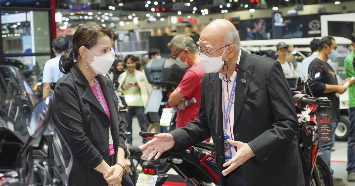 ประธานจัดงาน Motor Expo 2022 เยี่ยมชม Motorcycles Zone ประธานจัดงาน Motor Expo 2022 เยี่ยมชม Motorcycles Zone