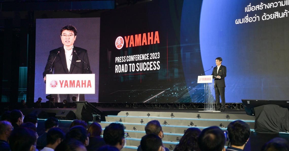“ยามาฮ่า” รุกต่อเนื่องตลาดรถจักรยานยนต์ไทย “ยามาฮ่า” รุกต่อเนื่องตลาดรถจักรยานยนต์ไทย