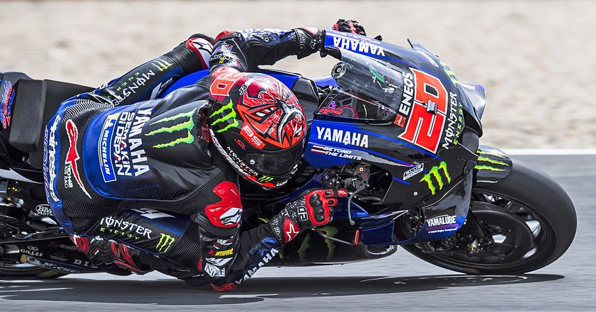 "ยามาฮ่า" วัน-ทู แอสเซ่น "กวาร์ตาราโร่" ซิวแชมป์ที่ 4 "บีญาเลส" คัมแบ็กโพเดี้ยม "ยามาฮ่า" วัน-ทู แอสเซ่น "กวาร์ตาราโร่" ซิวแชมป์ที่ 4 "บีญาเลส" คัมแบ็กโพเดี้ยม