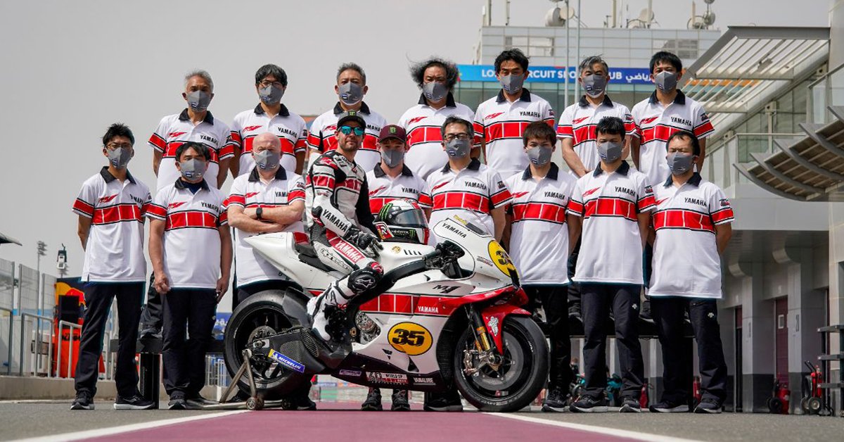 ยามาฮ่า ฉลองครบรอบ 60 ปี บนเวทีเวิลด์กรังด์ปรีซ์ ส่ง YZR-M1 ลายฉลองครบรอบ 60 ปี ให้ คาล ครัทช์โลวส์ ลงบิด พรี-ซีซั่น เทสต์ ยามาฮ่า ฉลองครบรอบ 60 ปี บนเวทีเวิลด์กรังด์ปรีซ์ ส่ง YZR-M1 ลายฉลองครบรอบ 60 ปี ให้ คาล ครัทช์โลวส์ ลงบิด พรี-ซีซั่น เทสต์