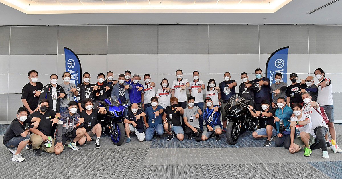 ยามาฮ่า พาสื่อมวลชนทดสอบ YZF-R7 ครั้งแรกบนแทร็คระดับโลก ยามาฮ่า พาสื่อมวลชนทดสอบ YZF-R7 ครั้งแรกบนแทร็คระดับโลก
