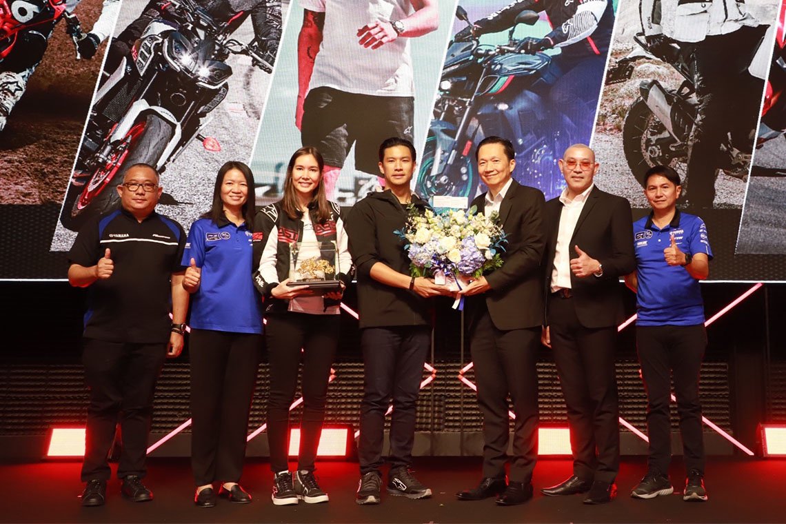 ยามาฮ่าร่วมพันธมิตรผลิตภัณฑ์ Alpinestars ยามาฮ่าร่วมพันธมิตรผลิตภัณฑ์ Alpinestars