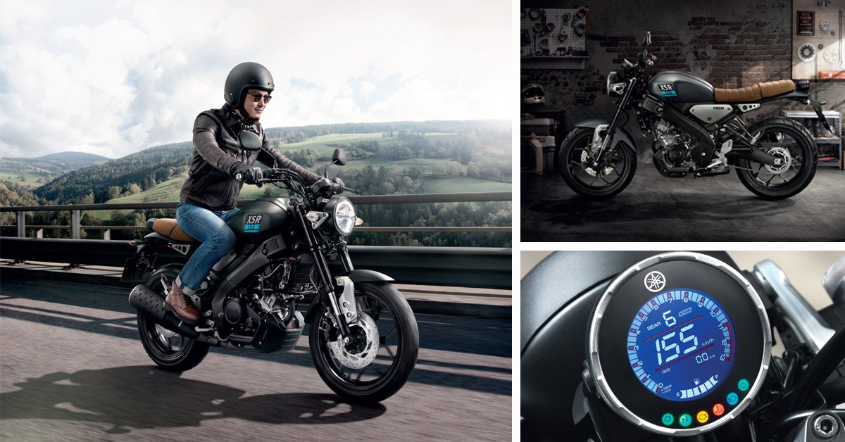 New Yamaha XSR155 สีใหม่! Sport Heritage Inspired by the past, built for the future New Yamaha XSR155 สีใหม่! Sport Heritage Inspired by the past, built for the future