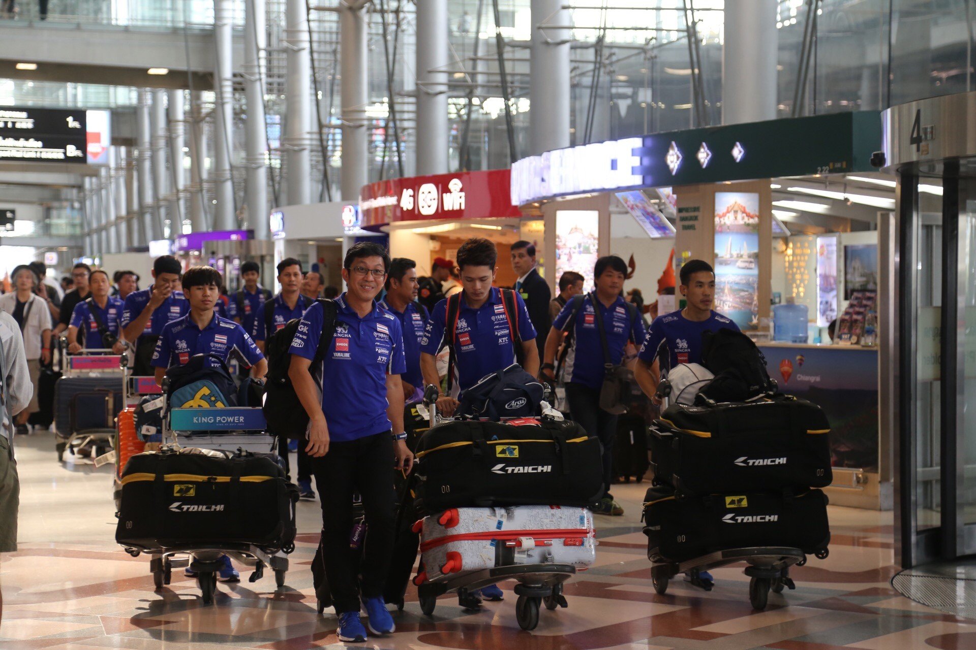 ยามาฮ่าต้อนรับทัพนักแข่งไทยเต็งแชมป์เอเชีย  ยามาฮ่าต้อนรับทัพนักแข่งไทยเต็งแชมป์เอเชีย