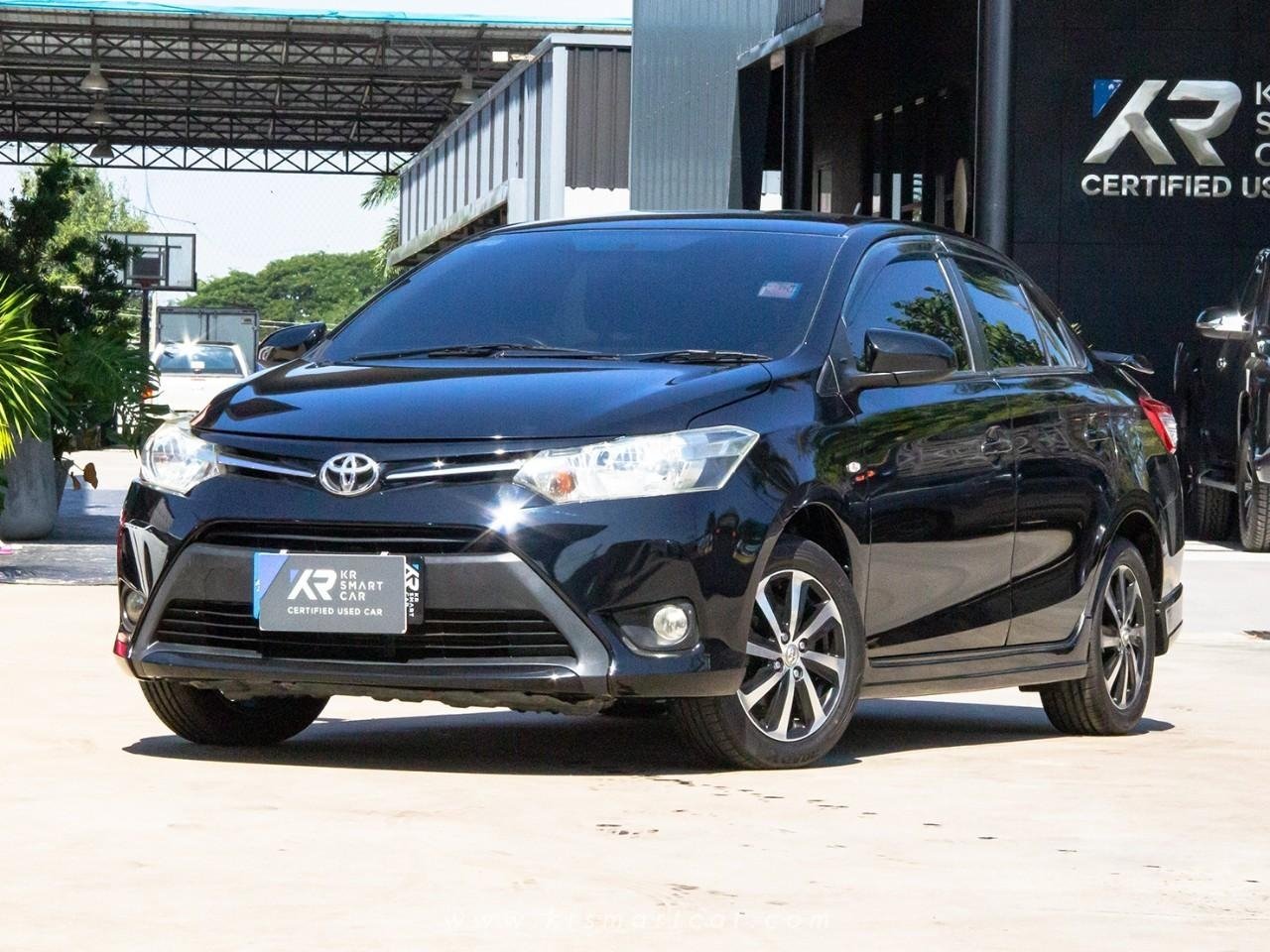 Toyota Vios 1.5J AT สีดำ ปี2014